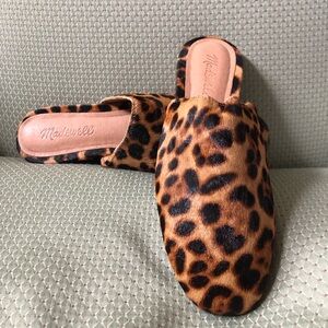 New Madewell Leopard Mules.